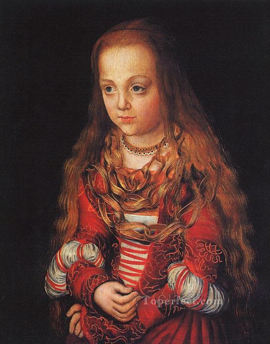 A Princess Of Saxony Renaissance Lucas Cranach the Elder Oil Paintings